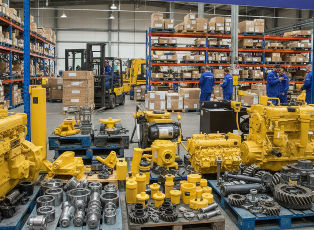 لوازم یدکی بیل مکانیکی کوماتسو