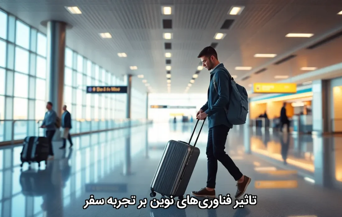 تاثیر فناوری‌های نوین بر تجربه سفر