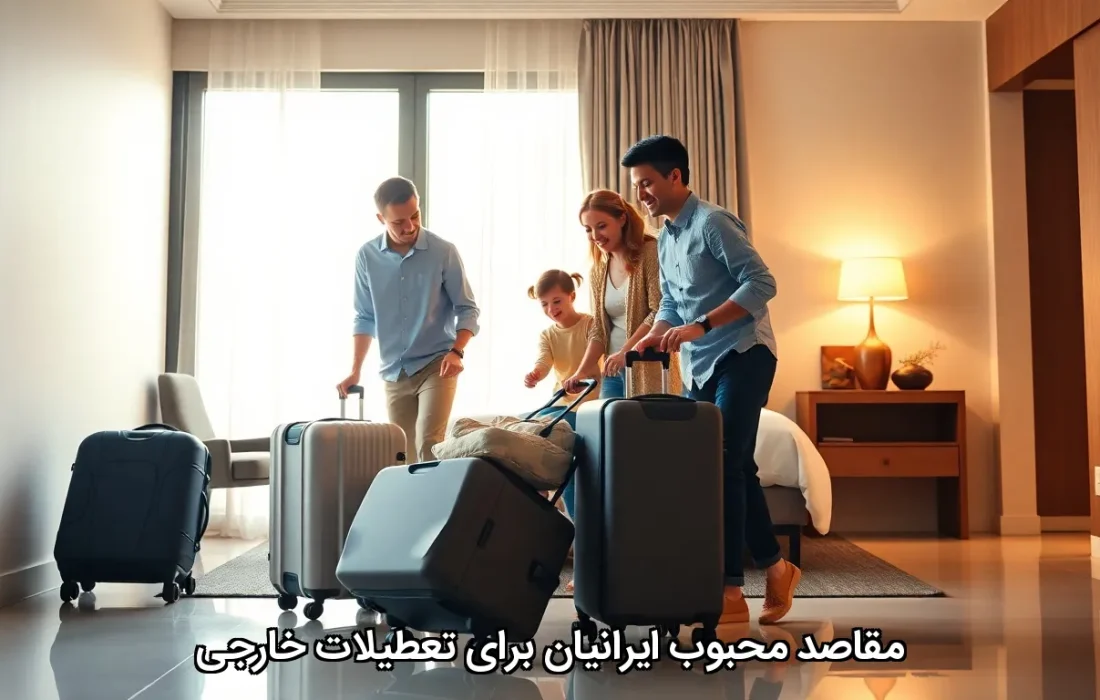 مقاصد محبوب ایرانیان برای تعطیلات خارجی