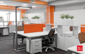 ابعاد میز اداری ام دی اف | راهنمای کامل انتخاب اندازه استاندارد و مناسب