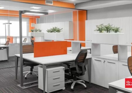 ابعاد میز اداری ام دی اف | راهنمای کامل انتخاب اندازه استاندارد و مناسب