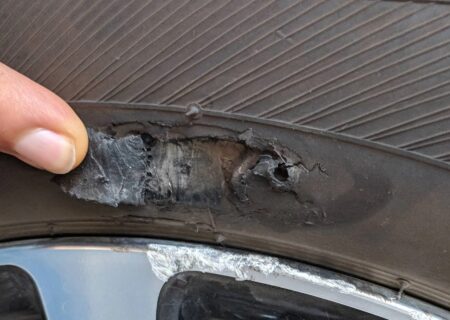 خطر لاستیک سیم زده؛ تهدیدی پنهان برای ایمنی خودرو