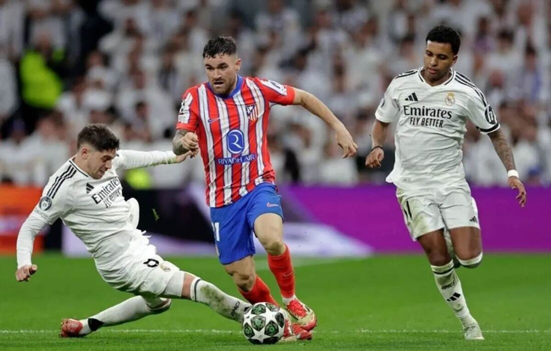 باخت ۰-۳ اتلتیک مقابل رئال مادرید/ درخشش پایان‌ناپذیر امباپه در ورزشگاه سن مامس