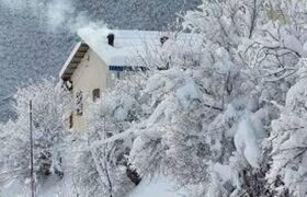 زیبایی حیرت انگیز اولین برف پاییزی در ارتفاعات سوادکوه+ عکس