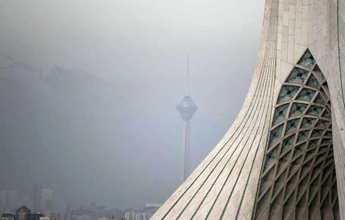 شاخص آلودگی هوای تهران امروز سه شنبه ۲۵ آذر ۱۴۰۴ /  هوای تهران در وضعیت هشدار خاموش