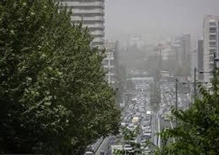 شاخص آلودگی هوای تهران ظهر دوشنبه ۱۷ آذر ۱۴۰۴ / وضعیت قرمز شد