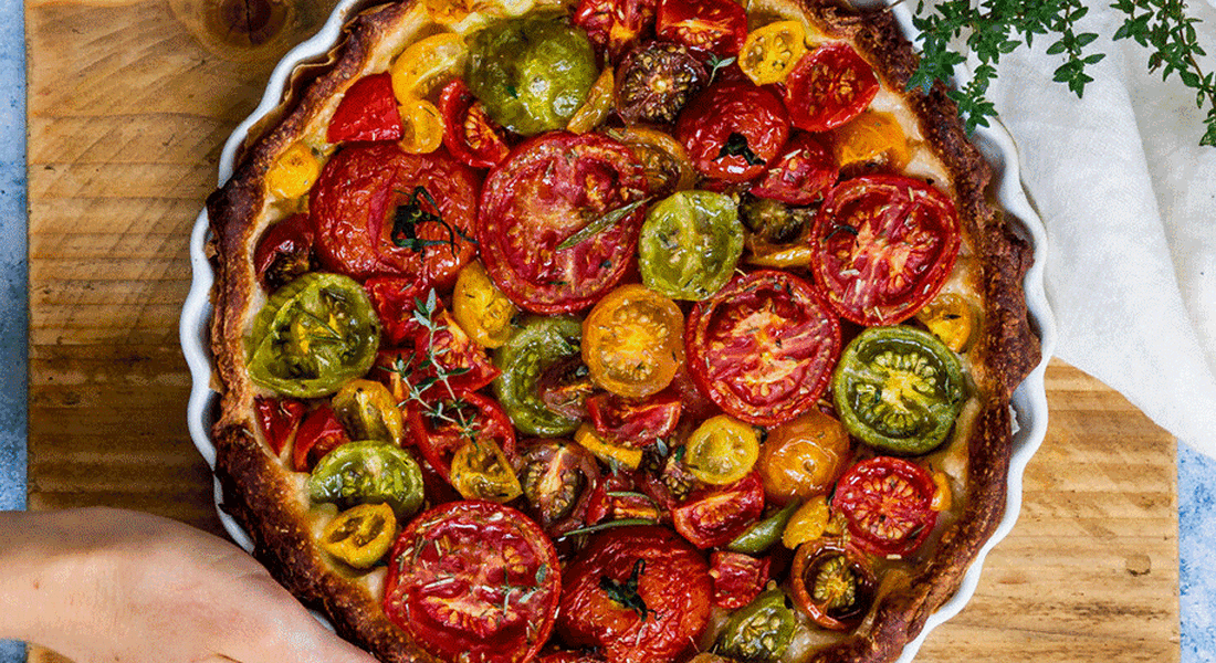 طرز تهیه تارت گوجه فرنگی به روش اصیل ایتالیایی