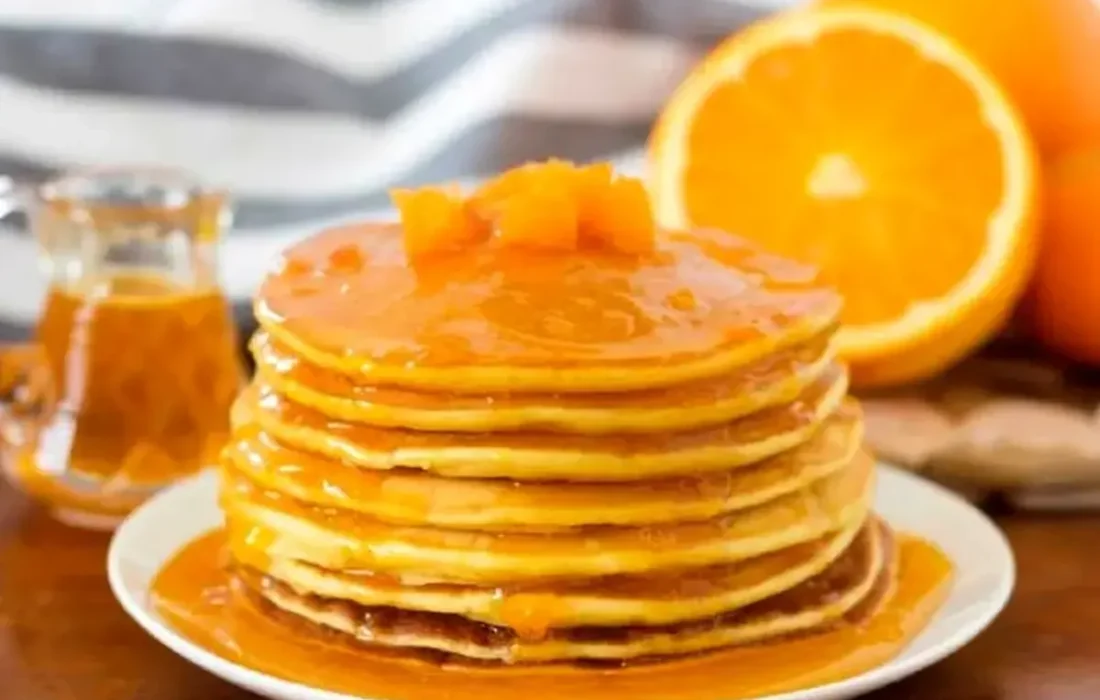 طرز تهیه پنکیک پرتقالی با یک طعم جدید و بی نظیر