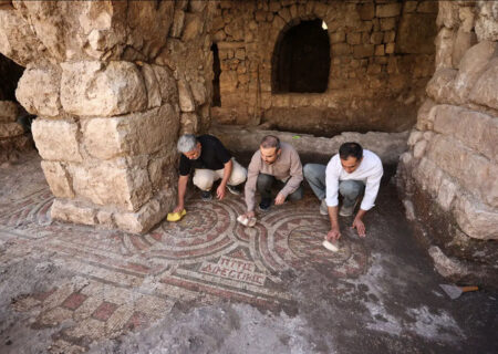 کشف موزاییک ۱۵۰۰ ساله بیزانسی در مدیات ترکیه/ میراثی کم‌نظیر از دل یک آسیاب تاریخی