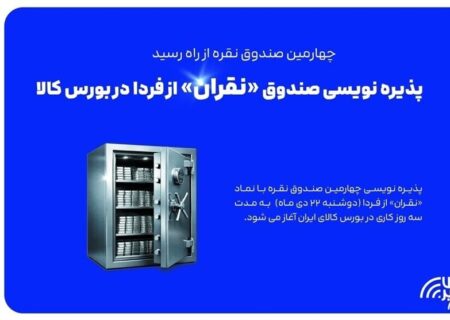 آغاز پذیره نویسی چهارمین صندوق نقره از دوشنبه