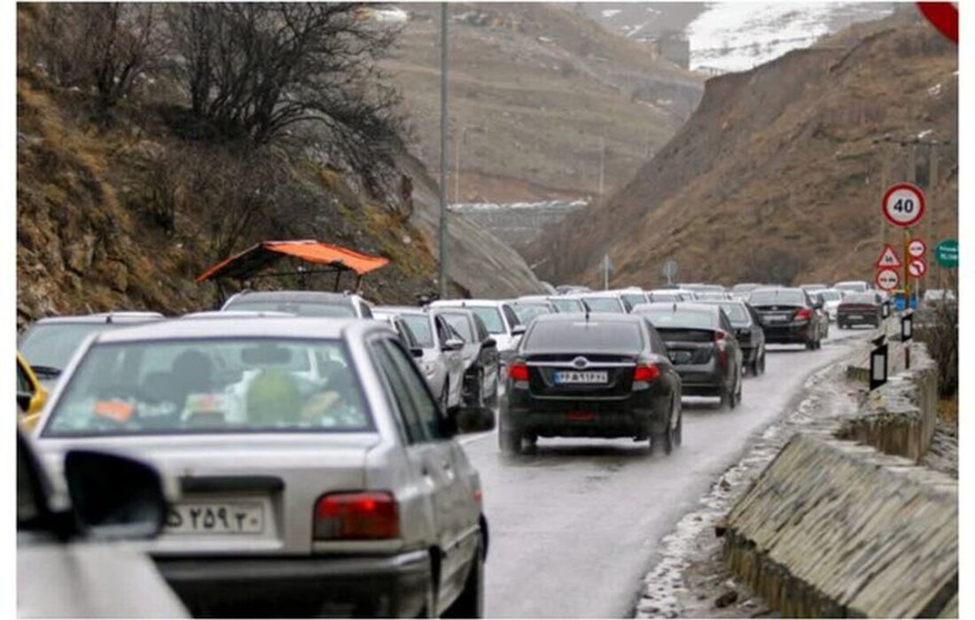 آخرین وضعیت جادههای کشور/ بارش برف و باران در ۱۰ استان