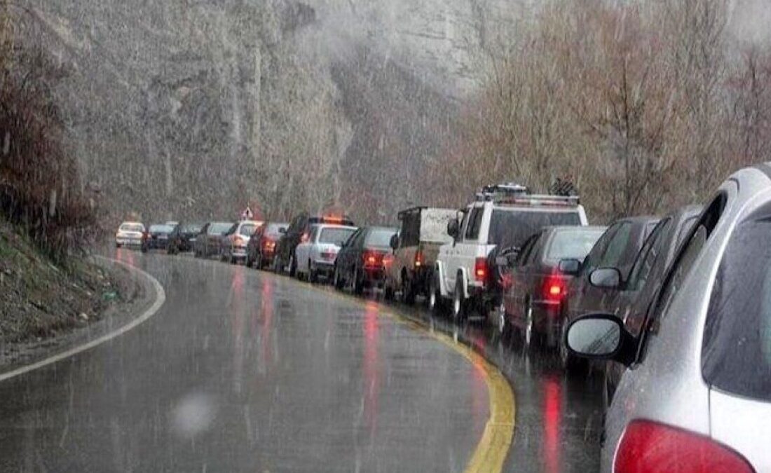 ترافیک سنگین در محور قزوین _ کرج/ مسافران بخوانند