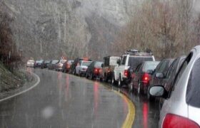 ترافیک سنگین در محور قزوین _ کرج/ مسافران بخوانند