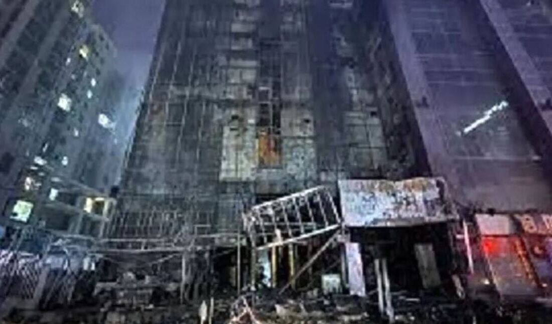 آتش‌سوزی در چین چندین کشته و زخمی بر جای گذاشت