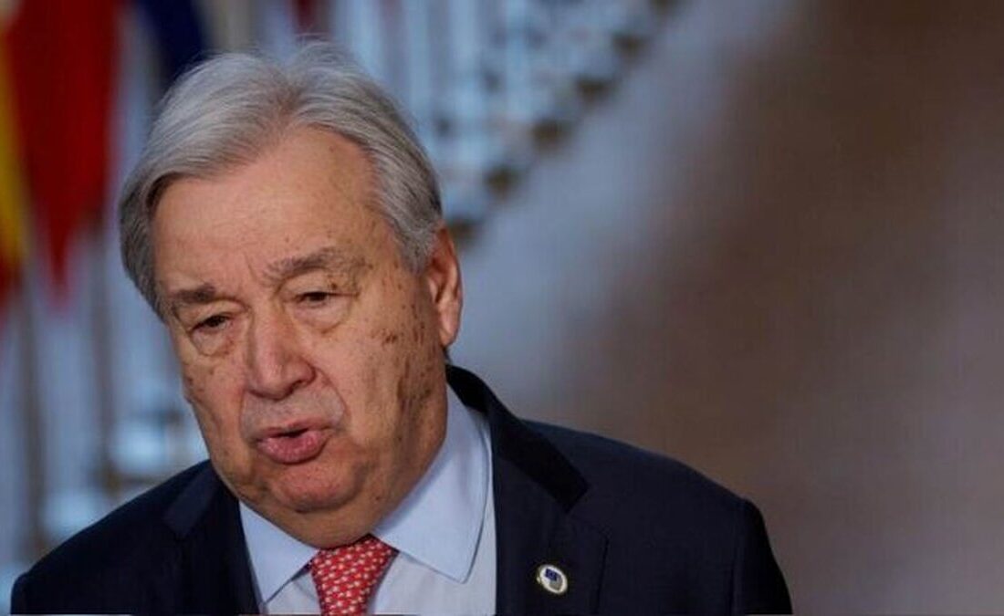 اظهارات دبیرکل سازمان ملل متحد درمورد لزوم پایان یافتن جنگ ایران و آمریکا