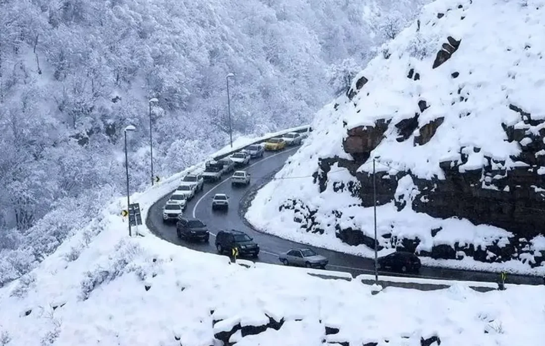 ترافیک سنگین در مسیر شمال به جنوب جاده چالوس/ اطلاعیه فوری پلیس راه صادر شد