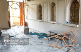 اصابت ۲۱ موشک سنگرشکن به حریم سعدآباد