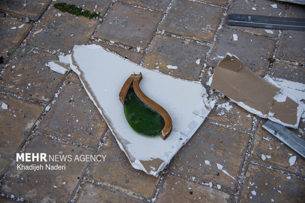 حمله به میراث مشترک بشریت؛ مرمت‌ آثار ماه‌ها زمان خواهد برد