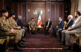 دیدار فرمانده ارتش پاکستان با رئیس جمهور