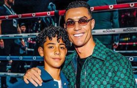 رونالدو با پسرش همبازی می‌شود؟