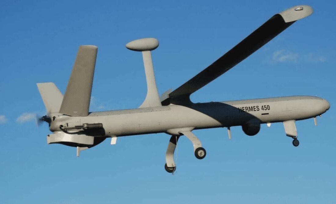 شکار پهپاد انتحاری با تور + عکس