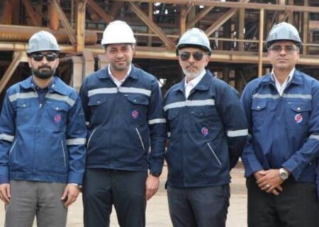 قدردانی و تشکر امین زاده حسابرس کل دیوان محاسبات کشور از عملکرد شرکت صبا فولاد خلیج‌فارس در طی جنگ تحمیلی سوم و تداوم تولید و صیانت از حقوق کارگران