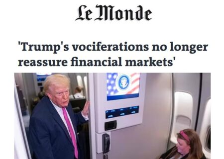 لوموند فرانسه: فریادهای ترامپ دیگر بازارهای مالی را آرام نمی‌کند