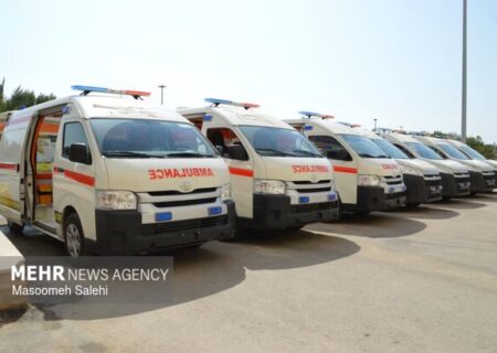 میعافر: خیرین سلامت ۷۷ دستگاه آمبولانس خریداری کردند