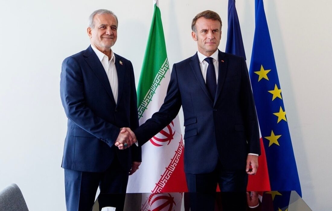 پزشکیان در گفت‌و‌گو با مکرون: زیاده‌خواهی آمریکا مانع حصول توافق در پاکستان شد