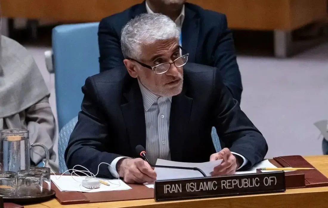 ایروانی در سازمان ملل: اقدامات ایران در تنگه هرمز قانونی است