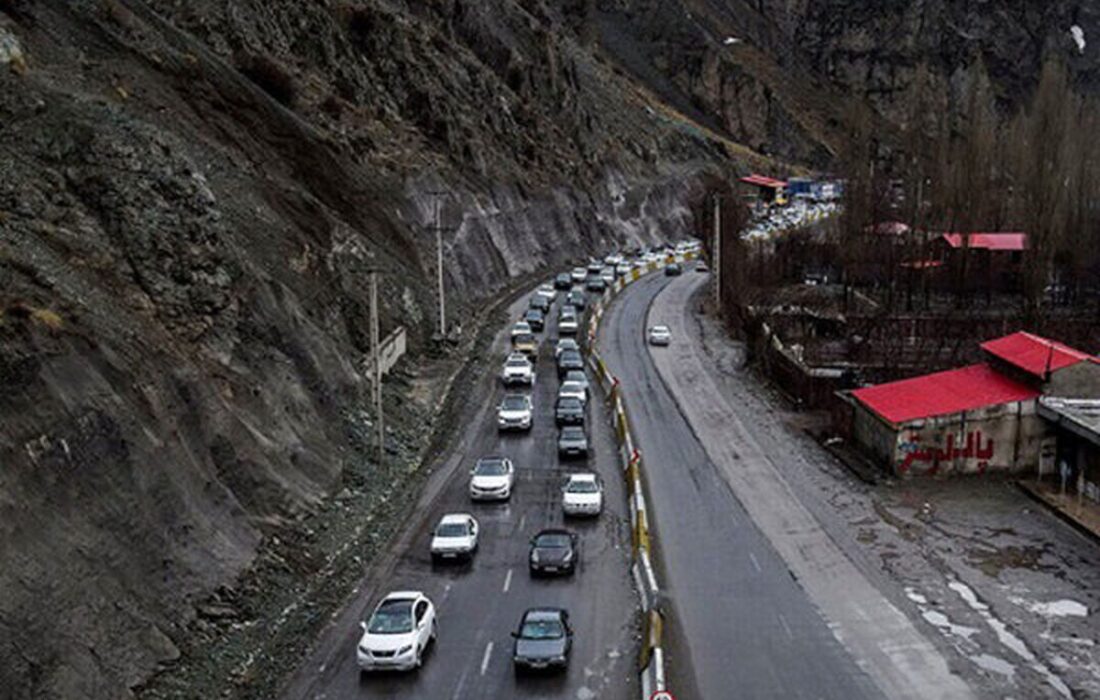 جاده کندوان و آزادراه تهران – شمال یک‌طرفه شد