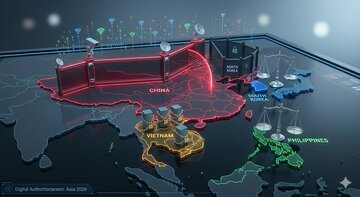 کالبدشکافی فیلترینگ در ۵ کشور آسیایی/ آیا مدل چینی  سانسور به الگوی جهانی حکمرانی اینترنت تبدیل می‌شود؟
