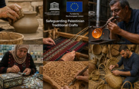 احیای هنرهای در حال فراموشی فلسطین با حمایت یونسکو/ از شیشه‌گری سنتی تا منبت‌کاری چوب زیتون