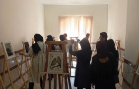نمایشگاه نقاشی در معبد آناهیتا برپا شد