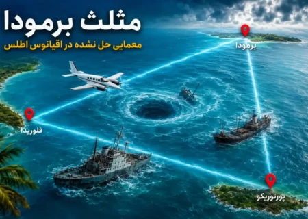 ۱۰ واقعیت باورنکردنی درباره مثلث برمودا / اسرارآمیزترین منطقه جهان کجاست؟