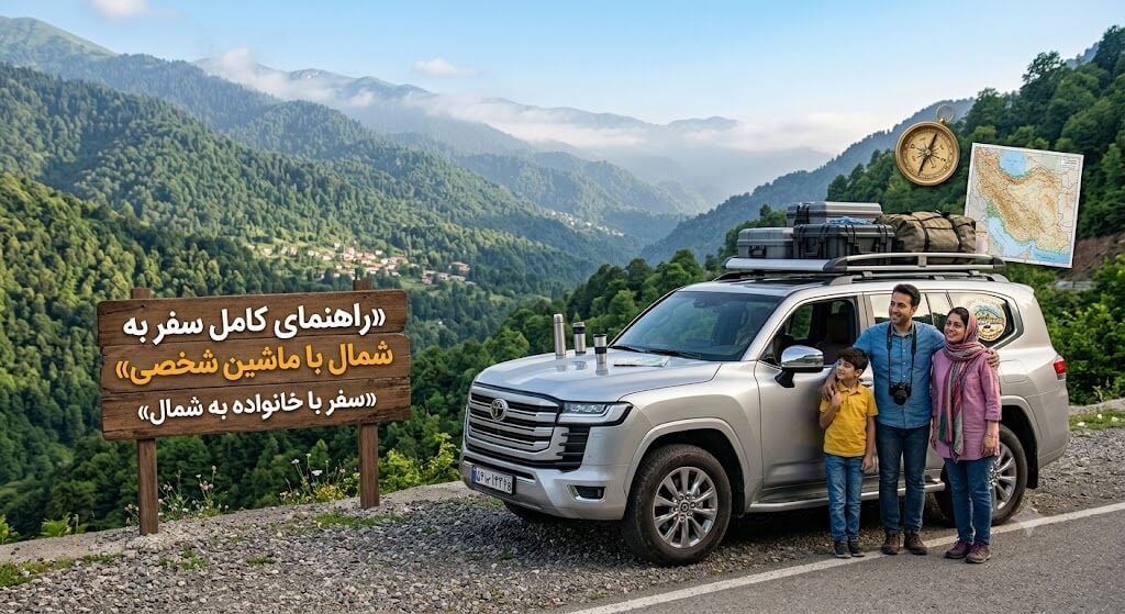 سفر به شمال با اتومبیل شخصی