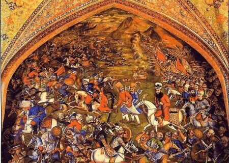 احیای دیوارنگاره‌های آسیب‌دیده کاخ جهانی چهلستون آغاز شد
