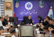 حضور ظفرقندی در مرکز هدایت عملیات بحران اورژانس