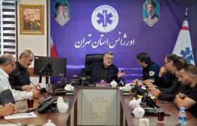 حضور ظفرقندی در مرکز هدایت عملیات بحران اورژانس