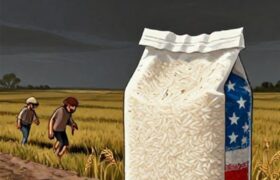 ببینید|برنج آمریکایی با سازوکار تجارت مرزی وارد کشور شد