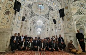 تجدید میثاق مدیران نظام سلامت با آرمان‌های رهبر شهید در جوار حرم رضوی