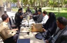تجلیل از خبرنگاران شهرستان نیشابور در باغ خیام