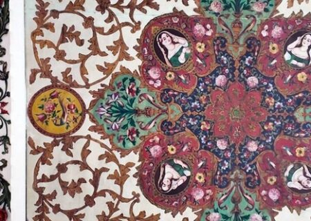 سقف‌های لاکی صاحبقرانیه؛ روایت رنگ بر چوب