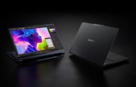 لنوو از لپ‌تاپ‌های جدید سری یوگا با تراشه RTX Spark رونمایی کرد