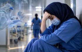 ۲۳ درصد پرستاران بعد از دوران کرونا افسرده شدند